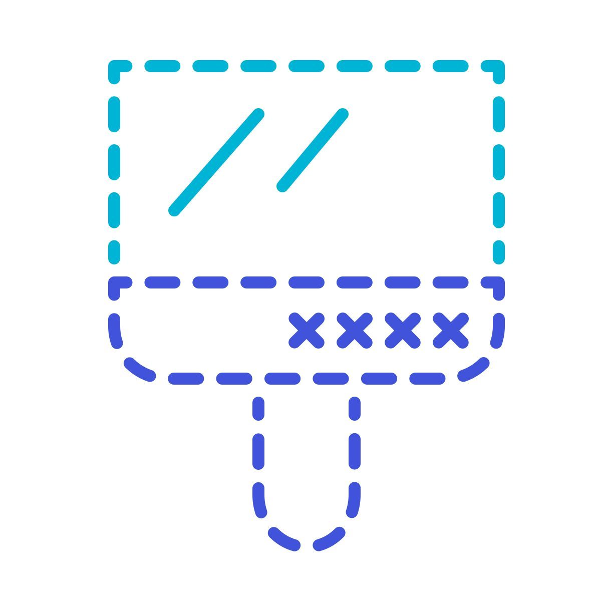 stitch style spatel icon