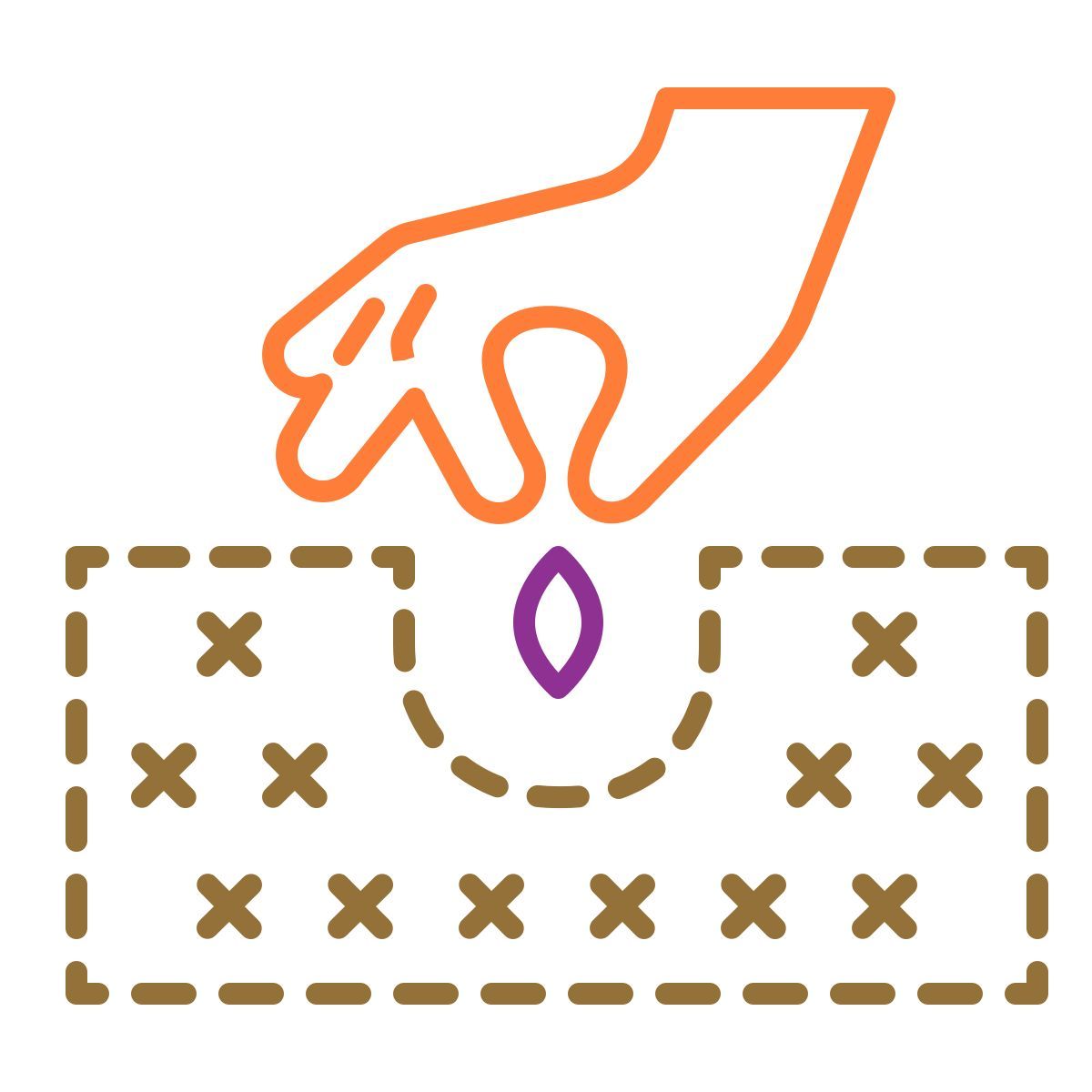 stitch style siembra icon