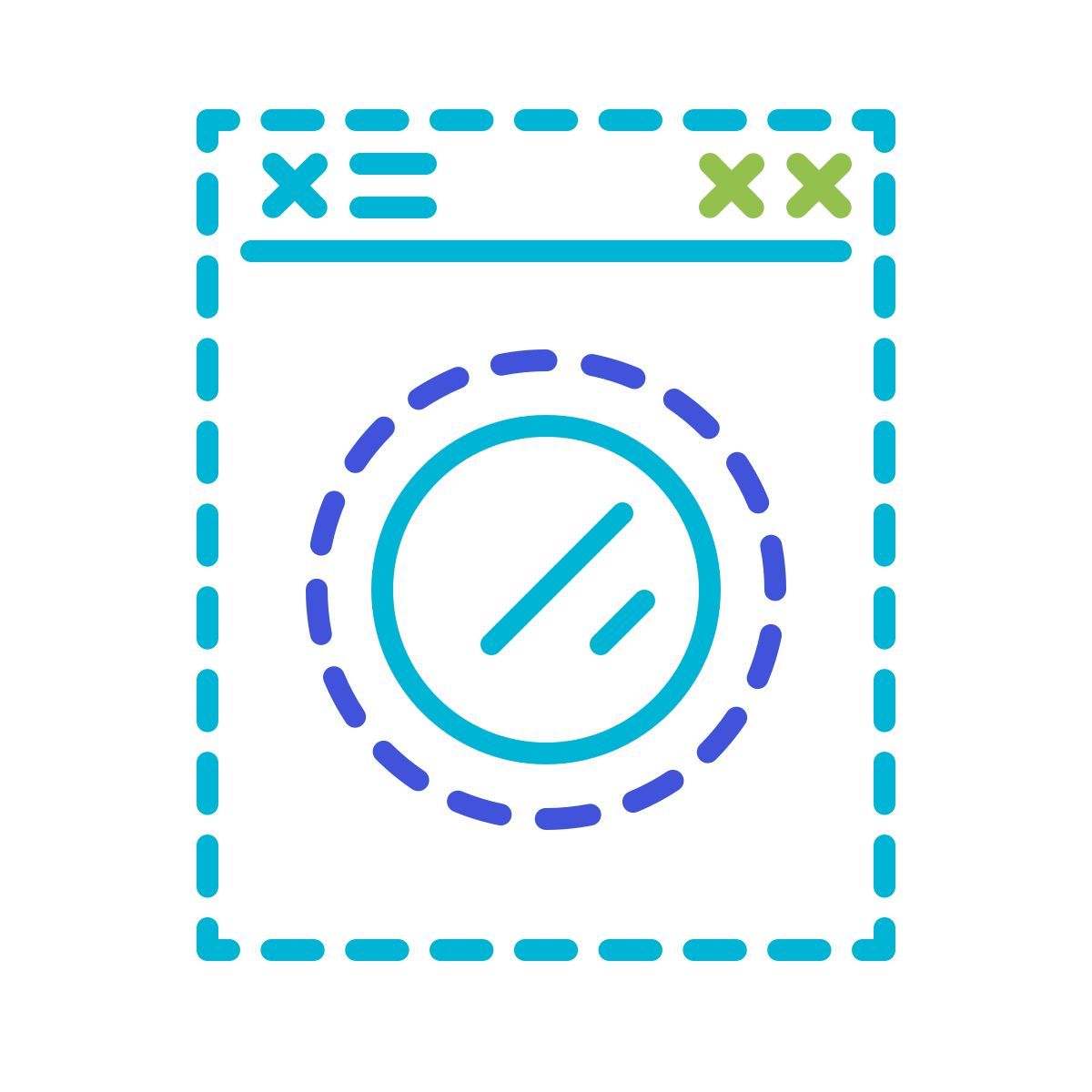 stitch style waschmaschine icon