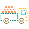 truck with-vegetables icon
