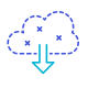 download from-cloud icon