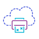 print from-cloud icon