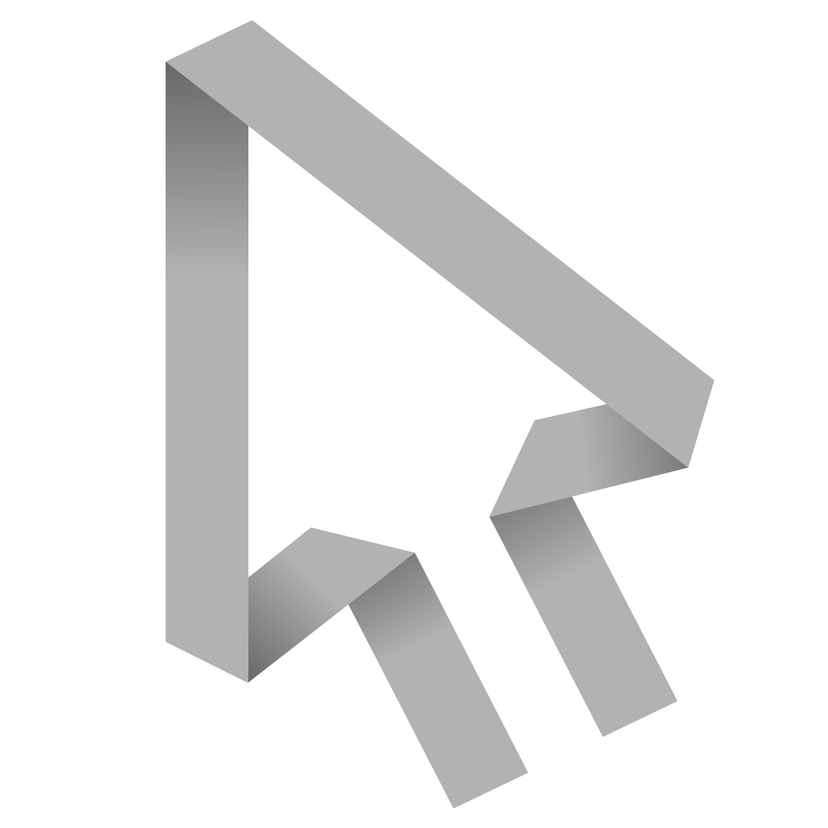 tapes style cursor icon