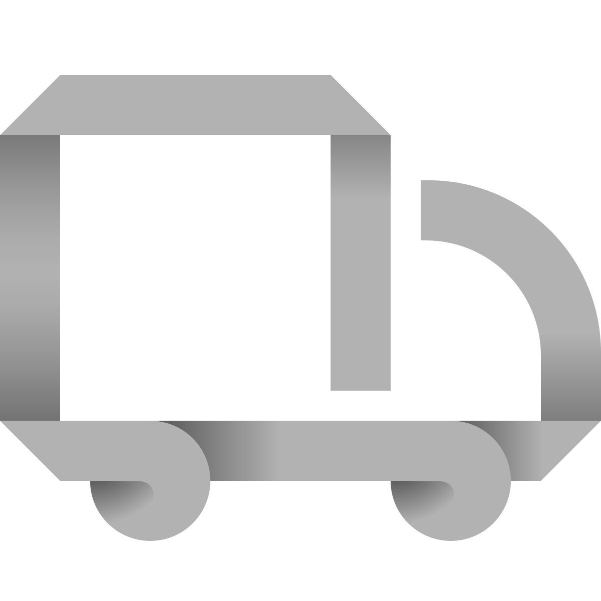 tapes style camion icon