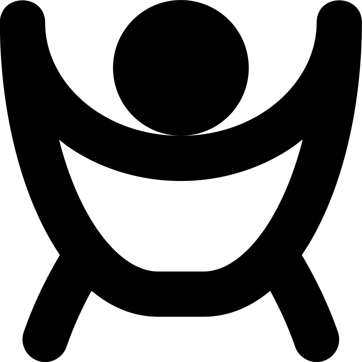 tiny bold style babytragetuch icon