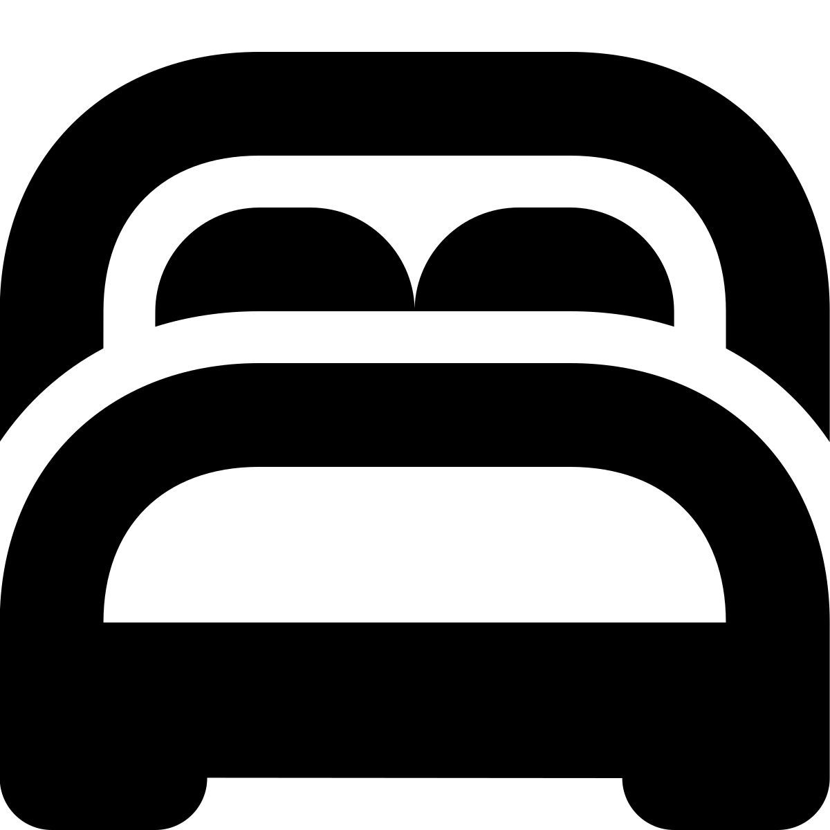 tiny bold style 卧室 icon