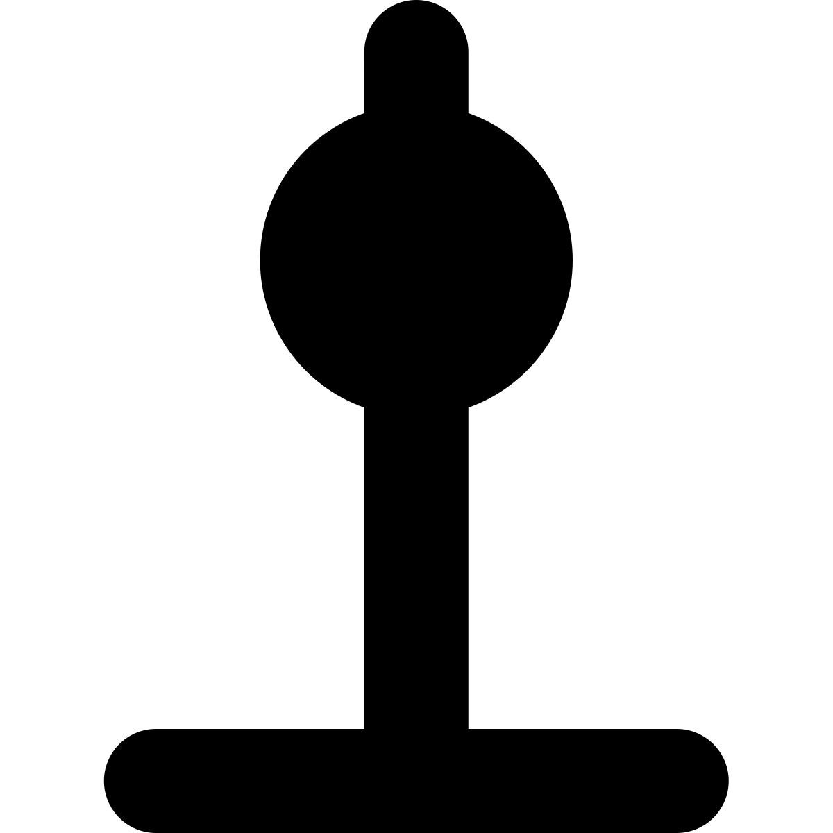 tiny bold style torre della televisione di berlino icon