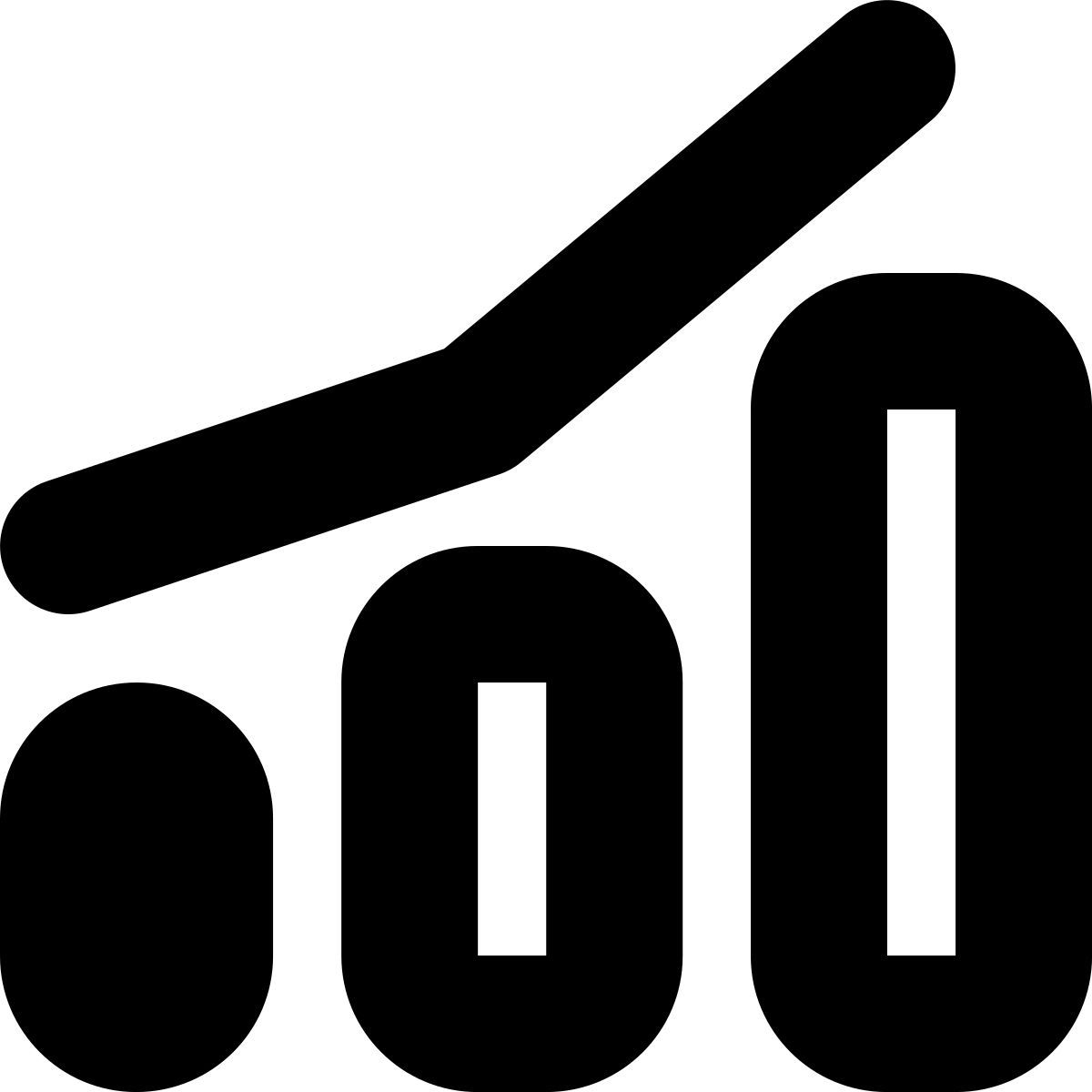 tiny bold style 콤보 차트 icon