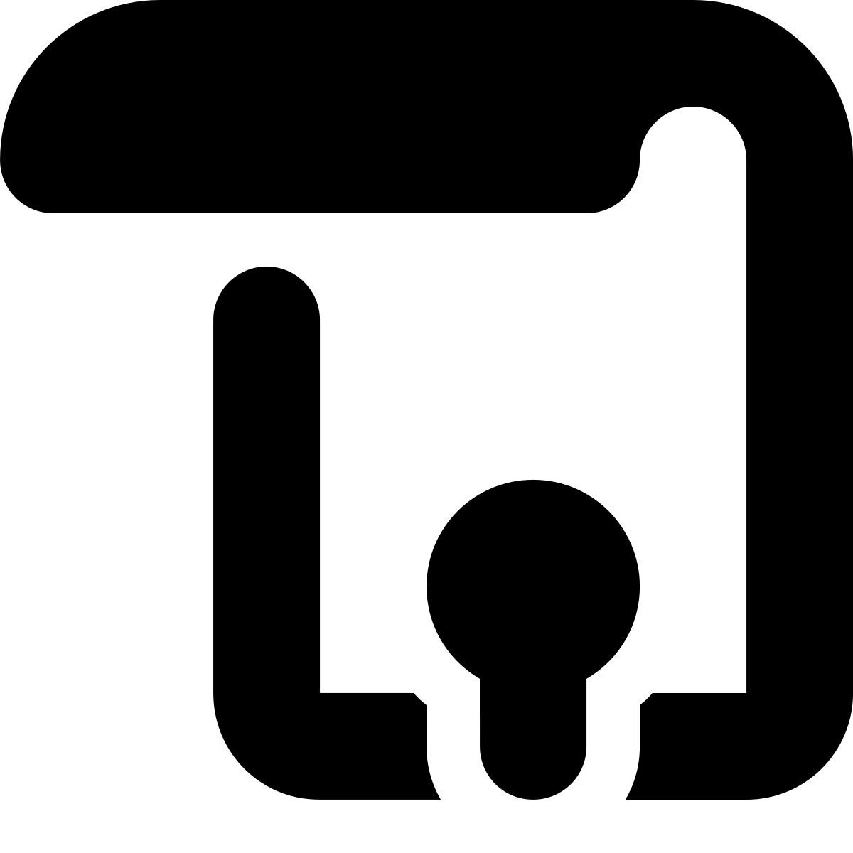 tiny bold style diploma 2 icon