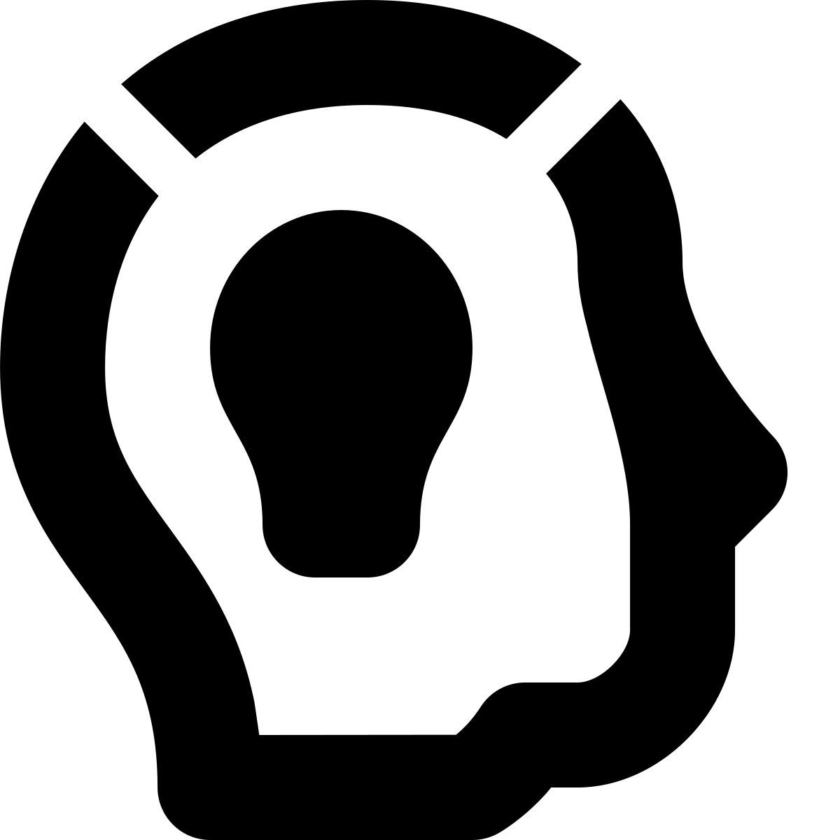 tiny bold style creatividad e ingenio icon