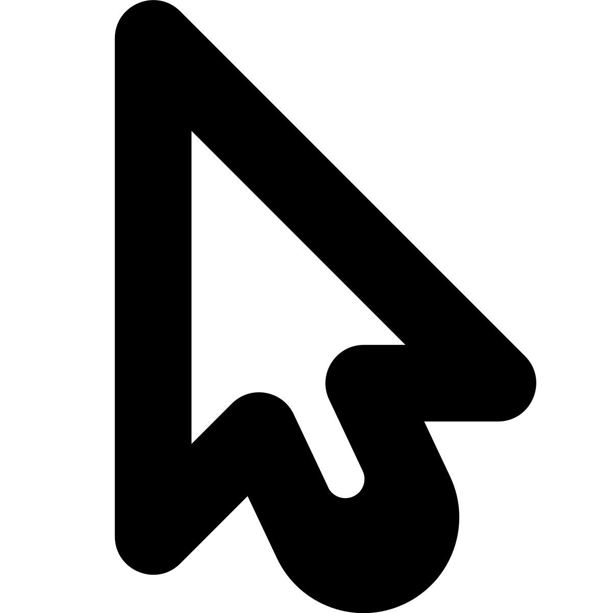 tiny bold style 滑鼠游标 icon