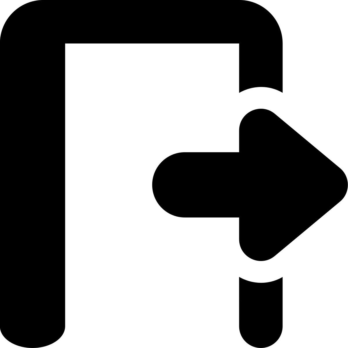 tiny bold style salida icon