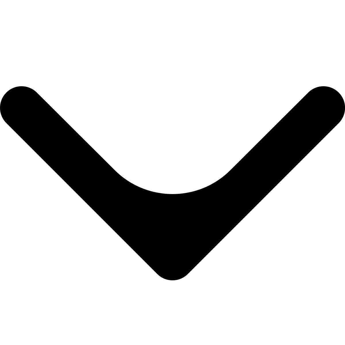 tiny bold style expand arrow icon