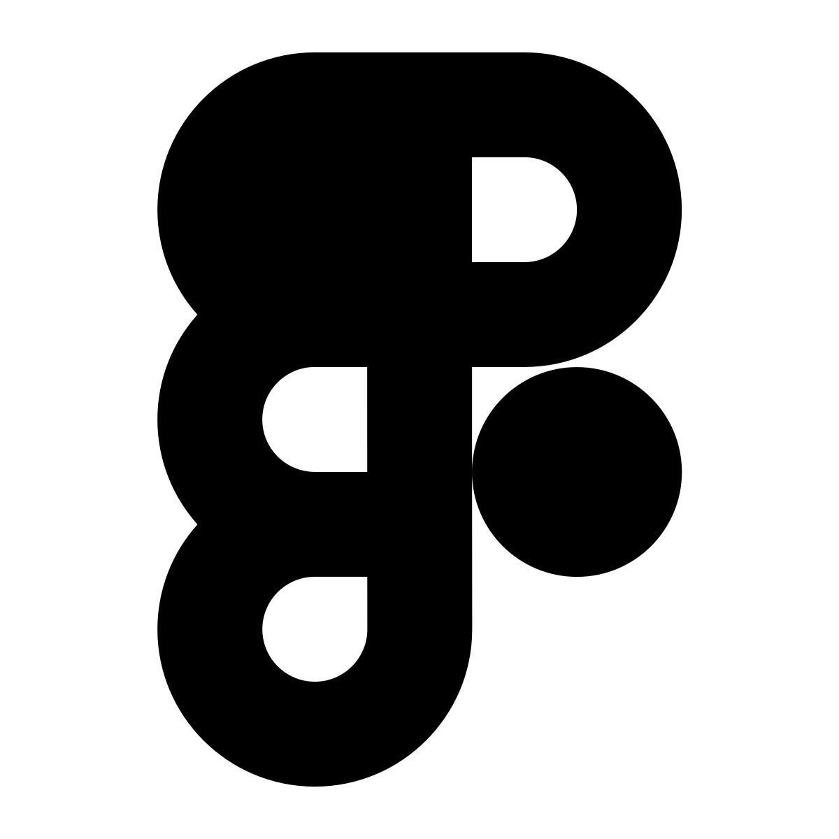 tiny bold style figura icon