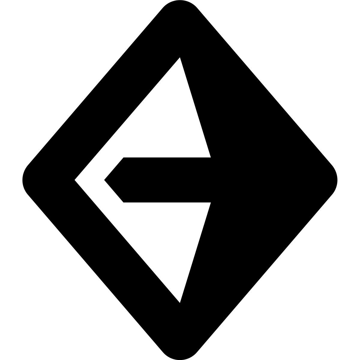 tiny bold style geometria icon