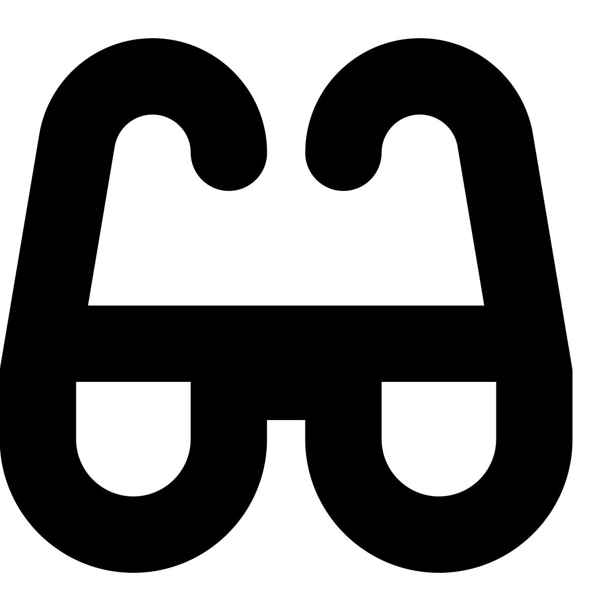 tiny bold style 안경 icon