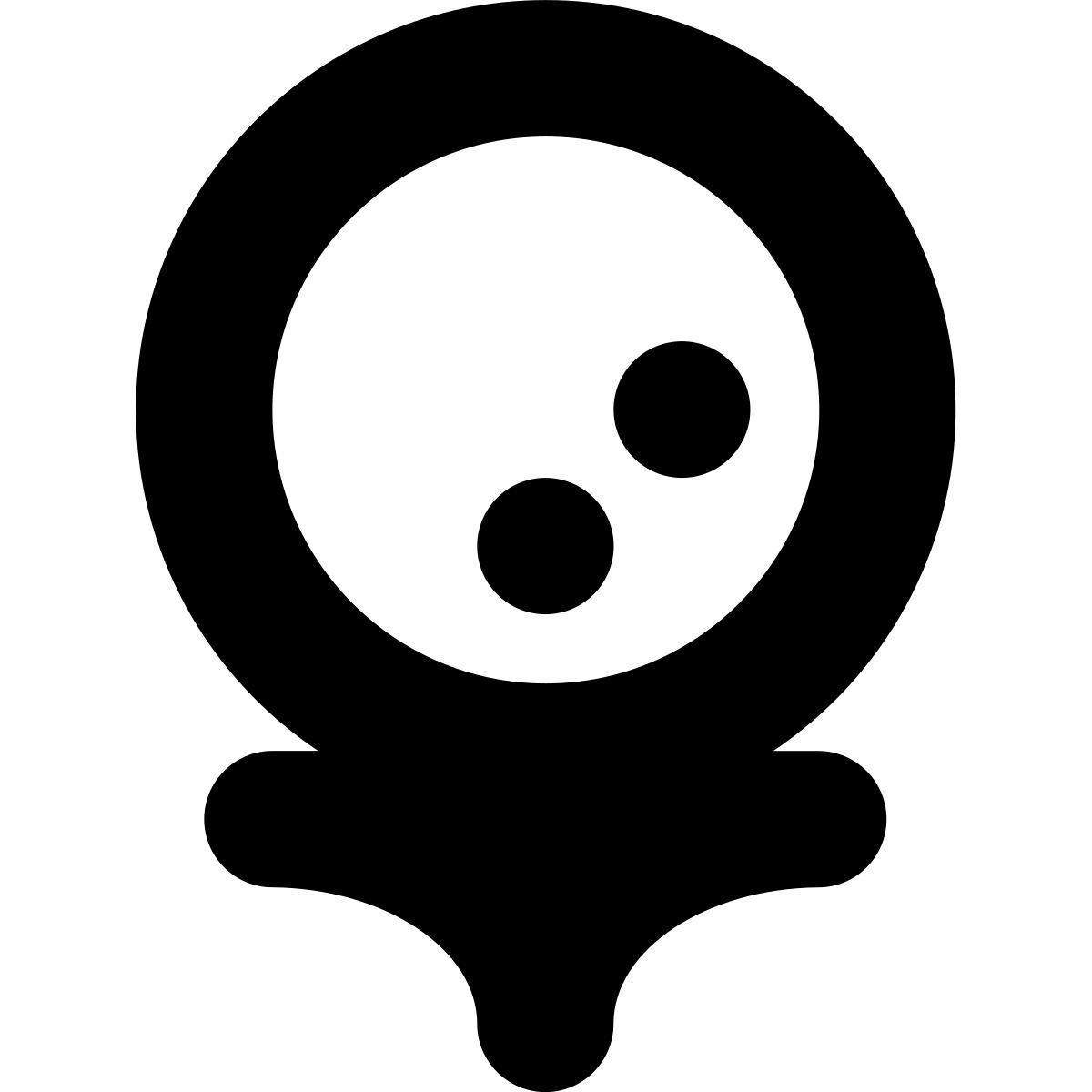 tiny bold style 高尔夫球 icon