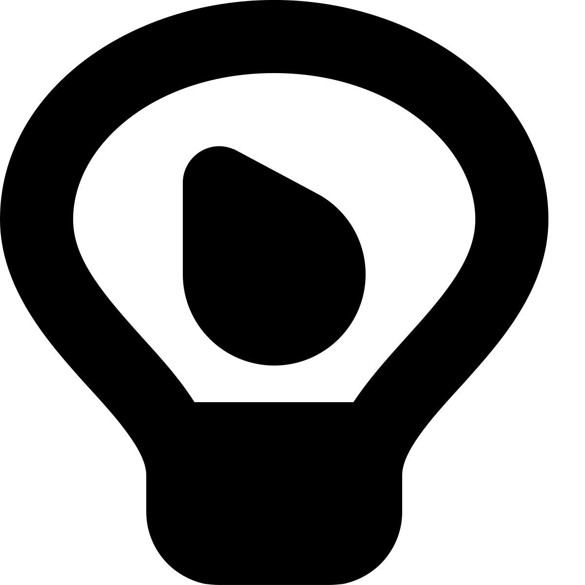 tiny bold style greentech icon