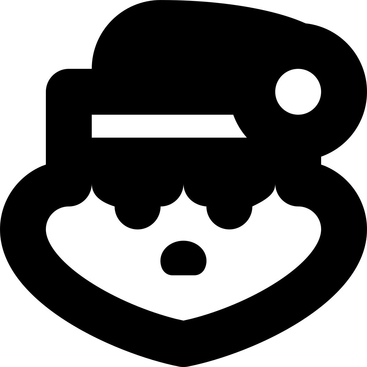 tiny bold style grinch icon