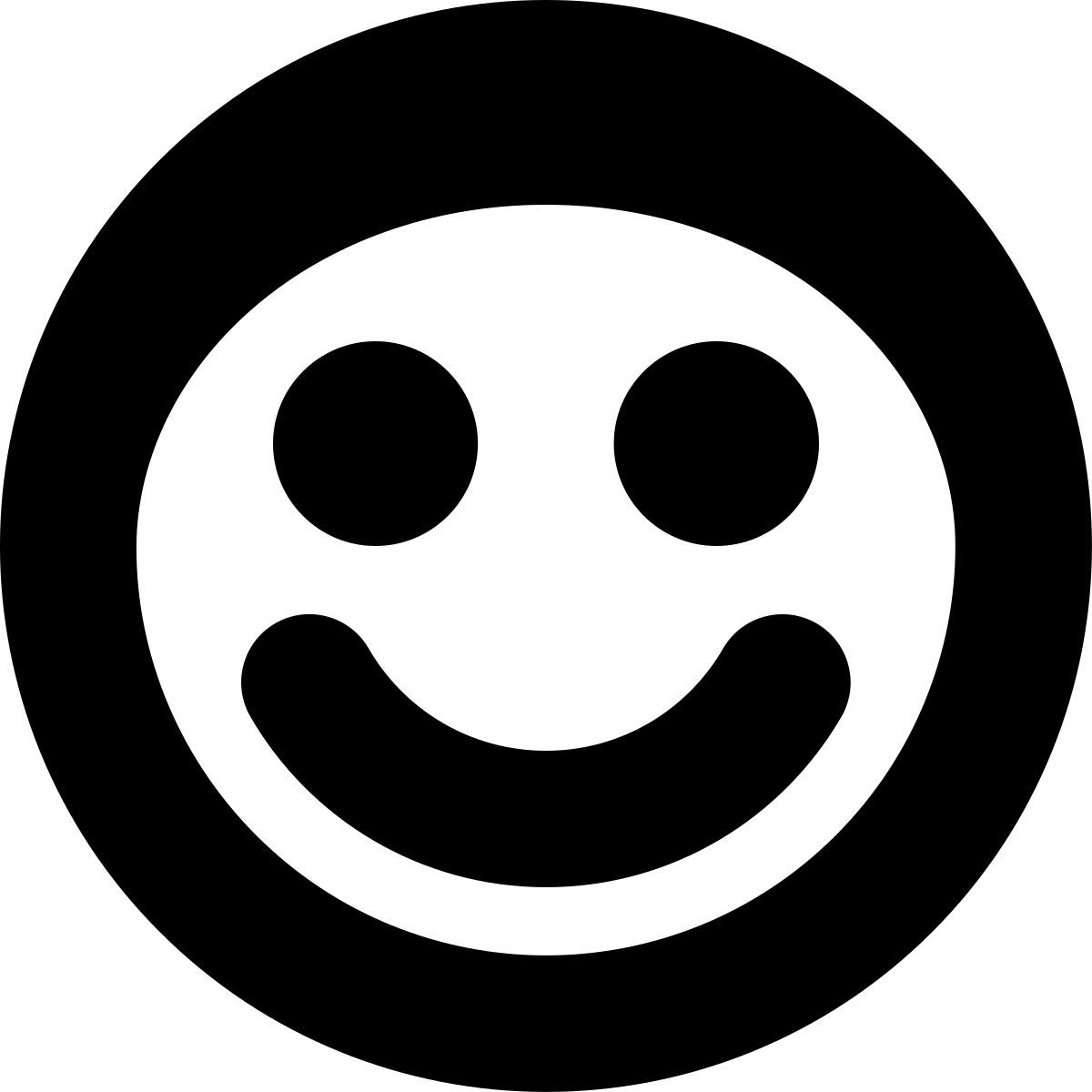 tiny bold style feliz icon