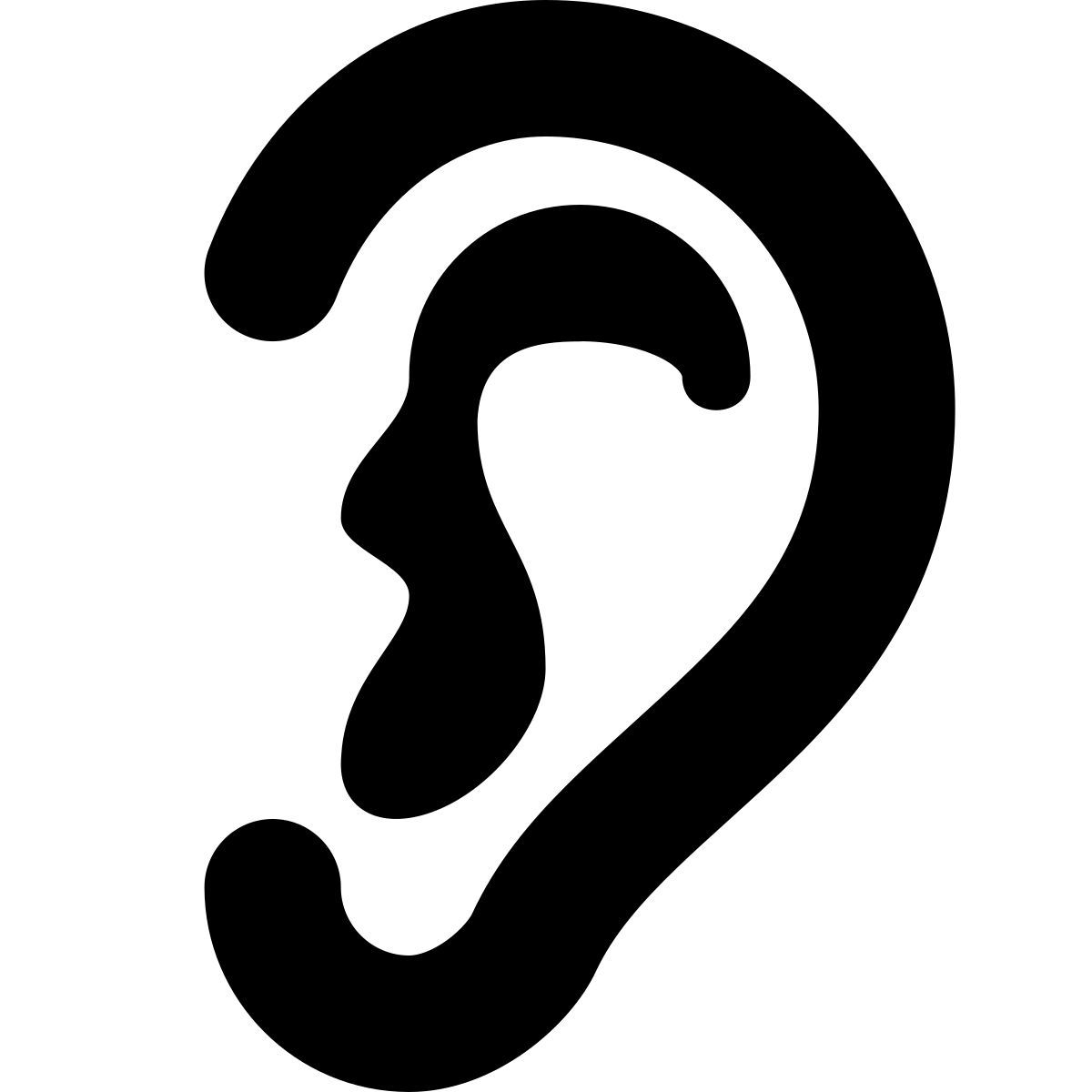 tiny bold style 听力 icon