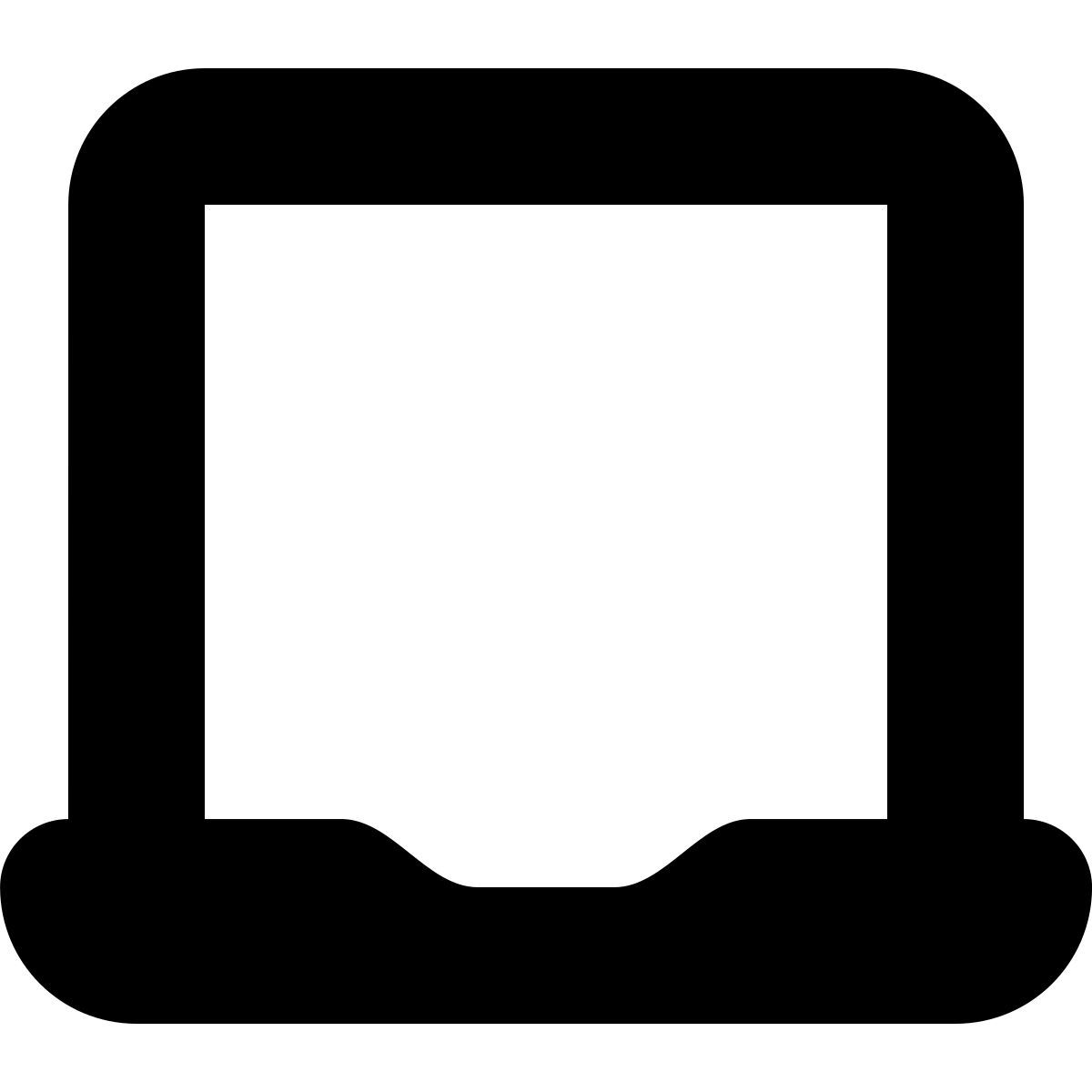 tiny bold style 笔记本电脑 icon