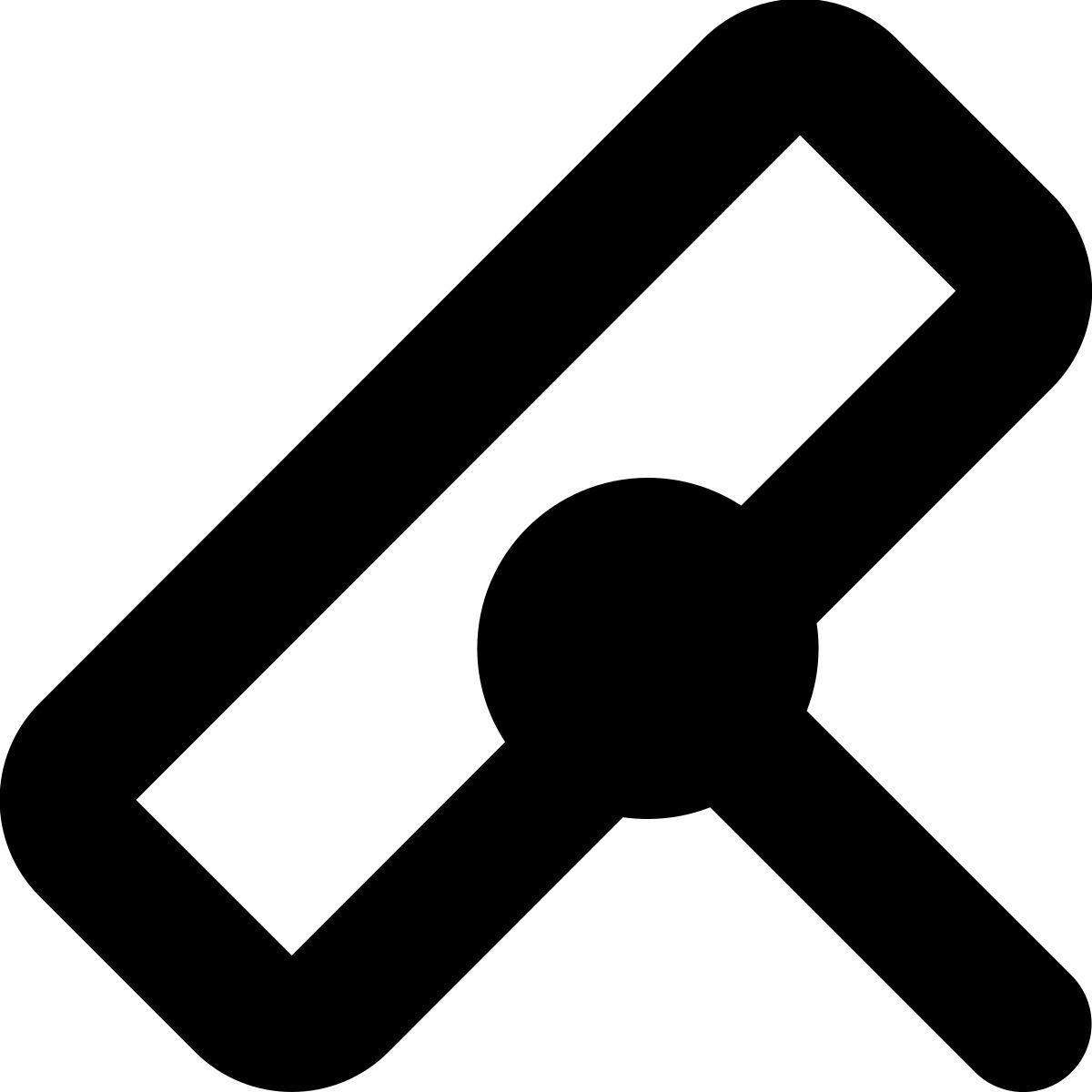 tiny bold style mortar icon