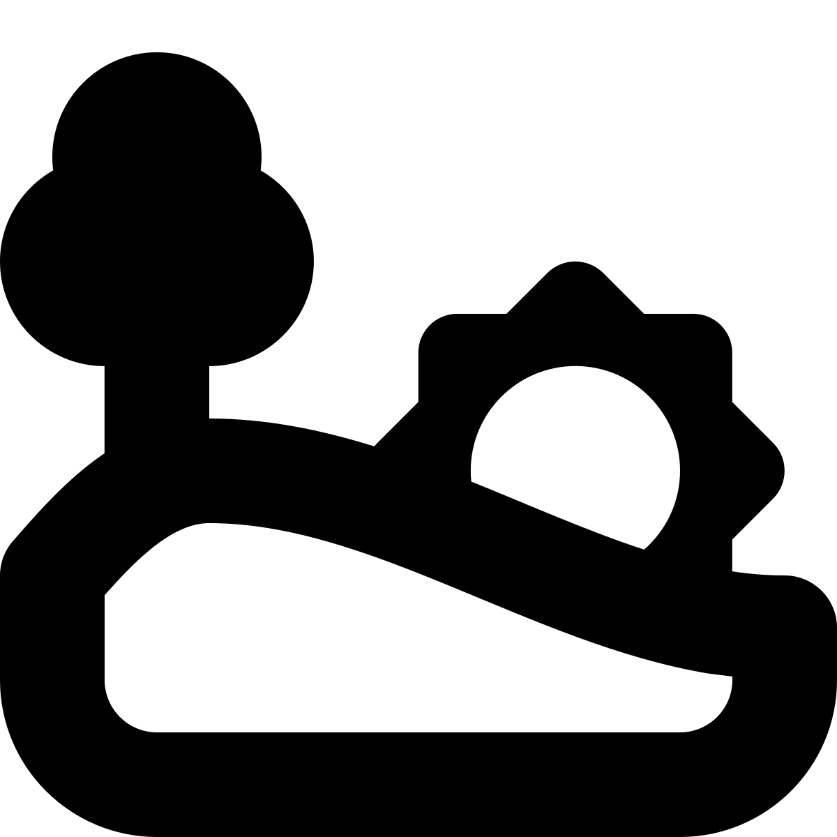 tiny bold style nature icon