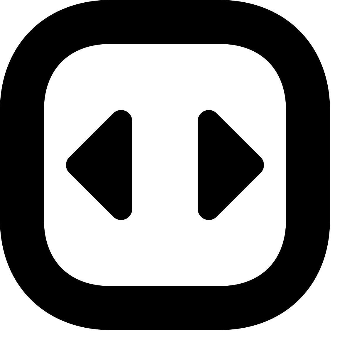 tiny bold style navigation pane icon