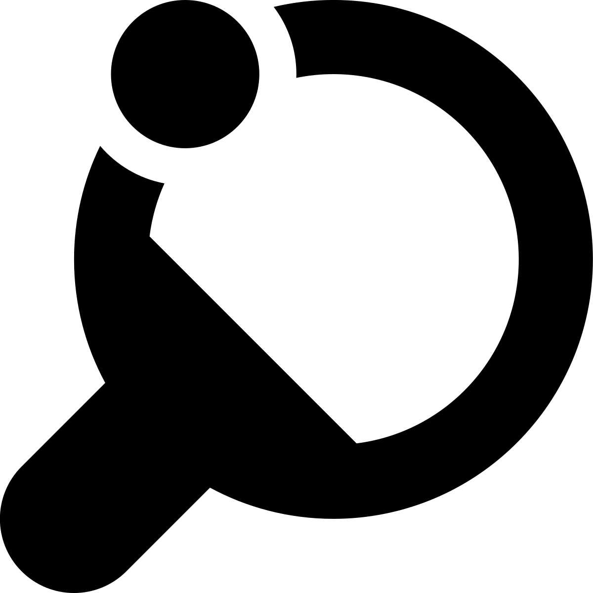 tiny bold style ping pong icon