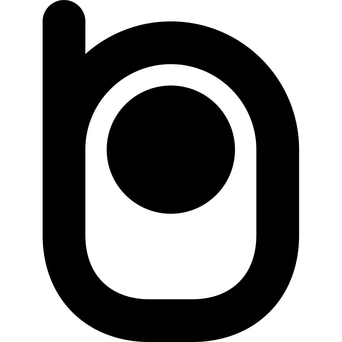 tiny bold style 保姆电台 icon