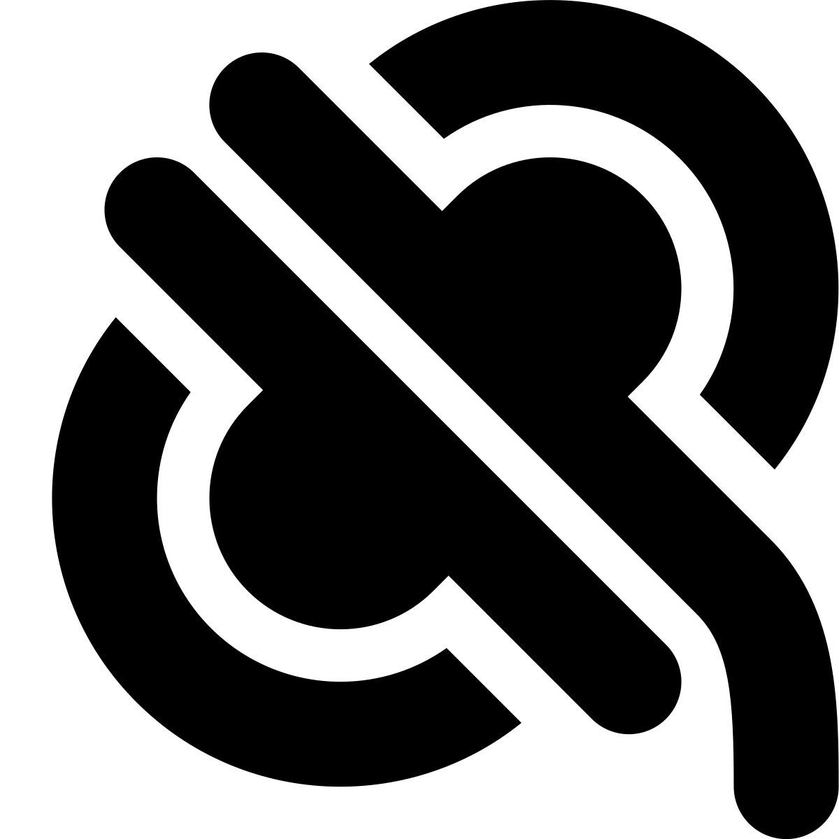 tiny bold style 绳 icon