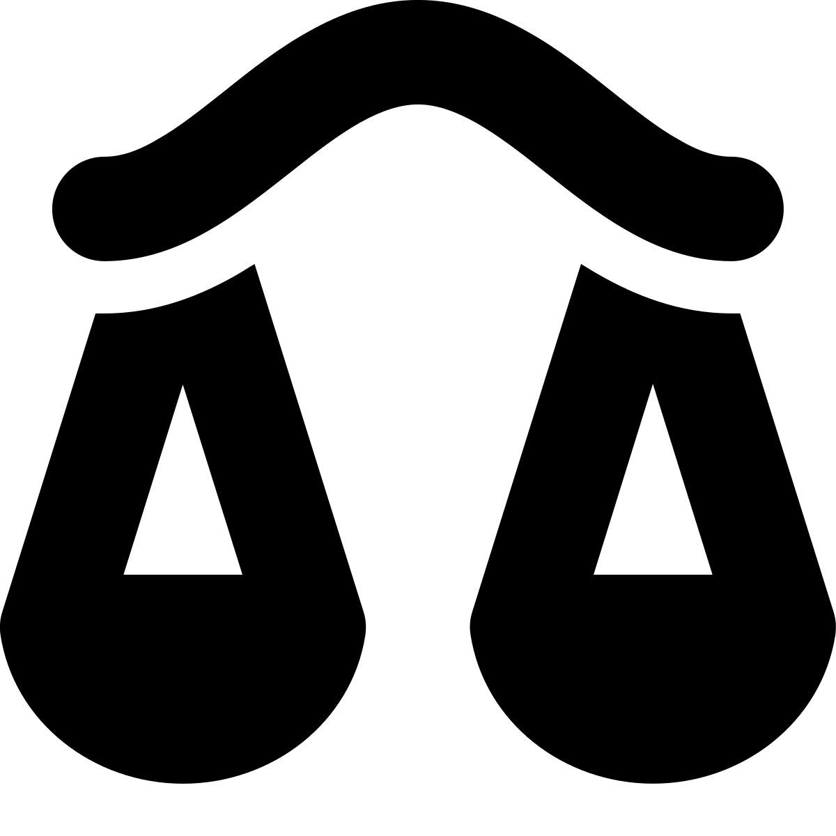 tiny bold style bilancia icon