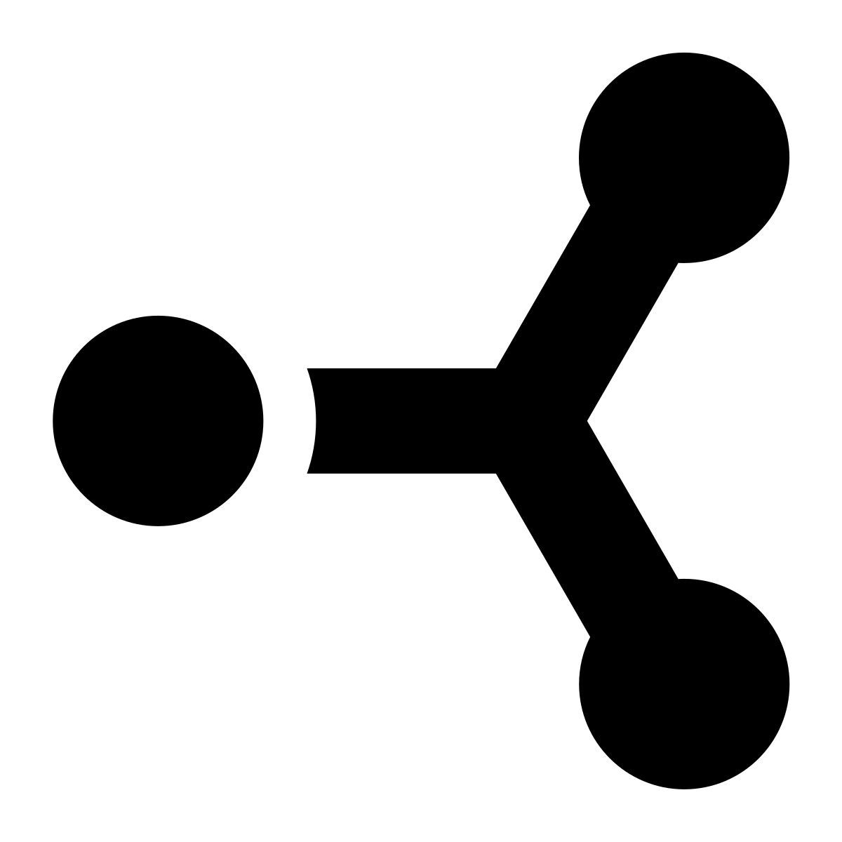 tiny bold style 分享2 icon