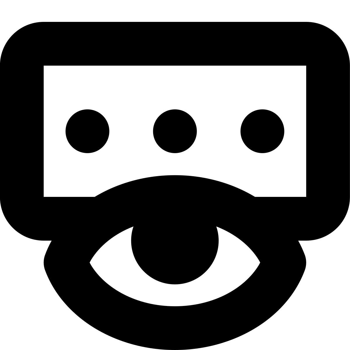 tiny bold style mostrar contraseña icon