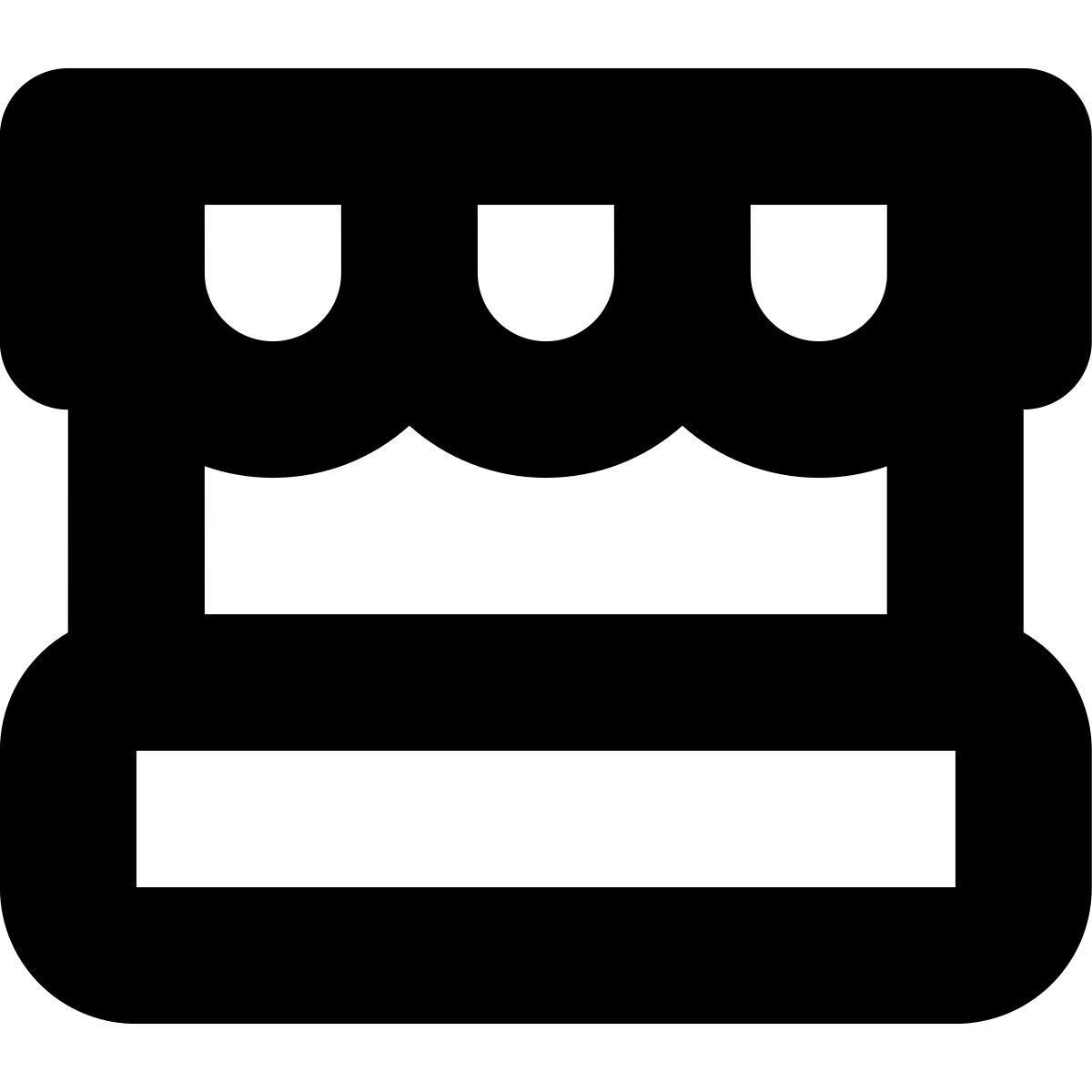 tiny bold style parar icon