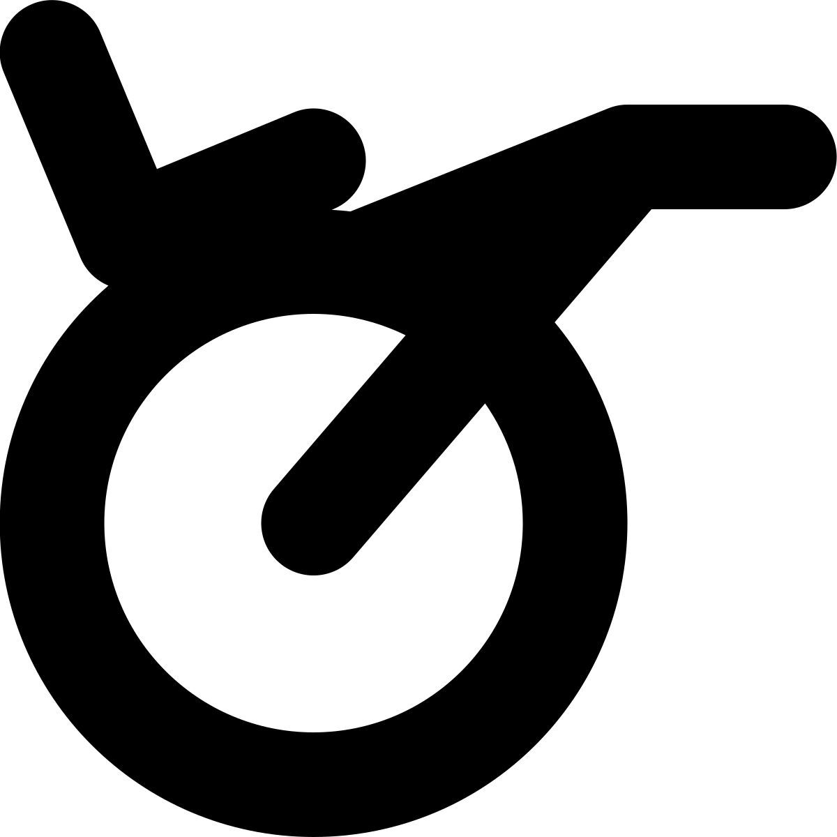 tiny bold style malhumorado icon