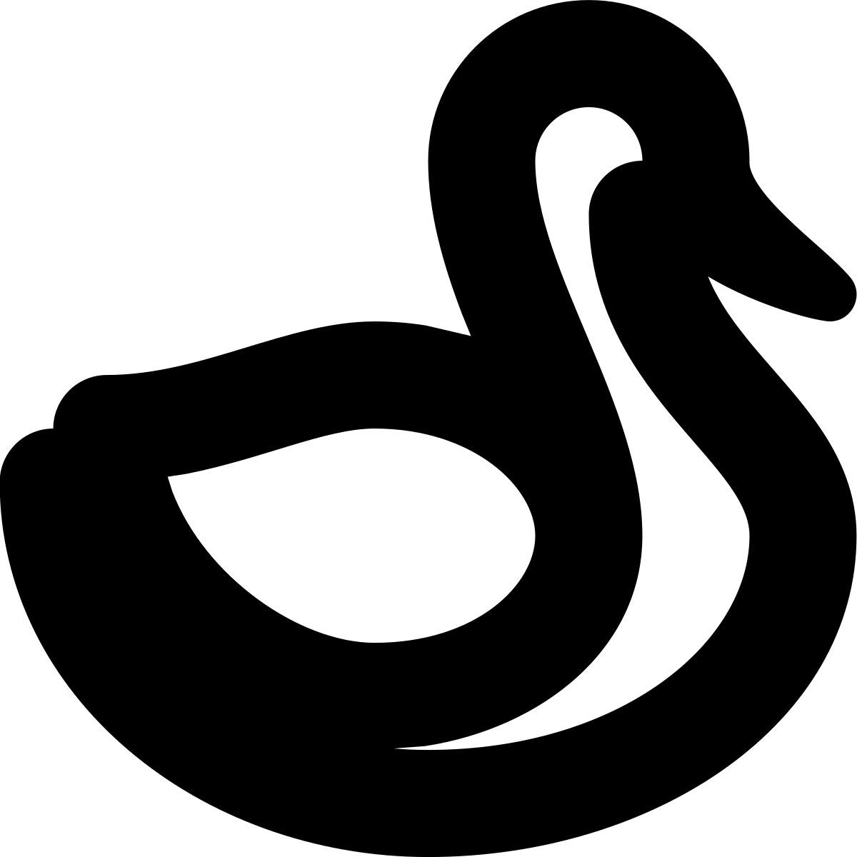tiny bold style schwan icon