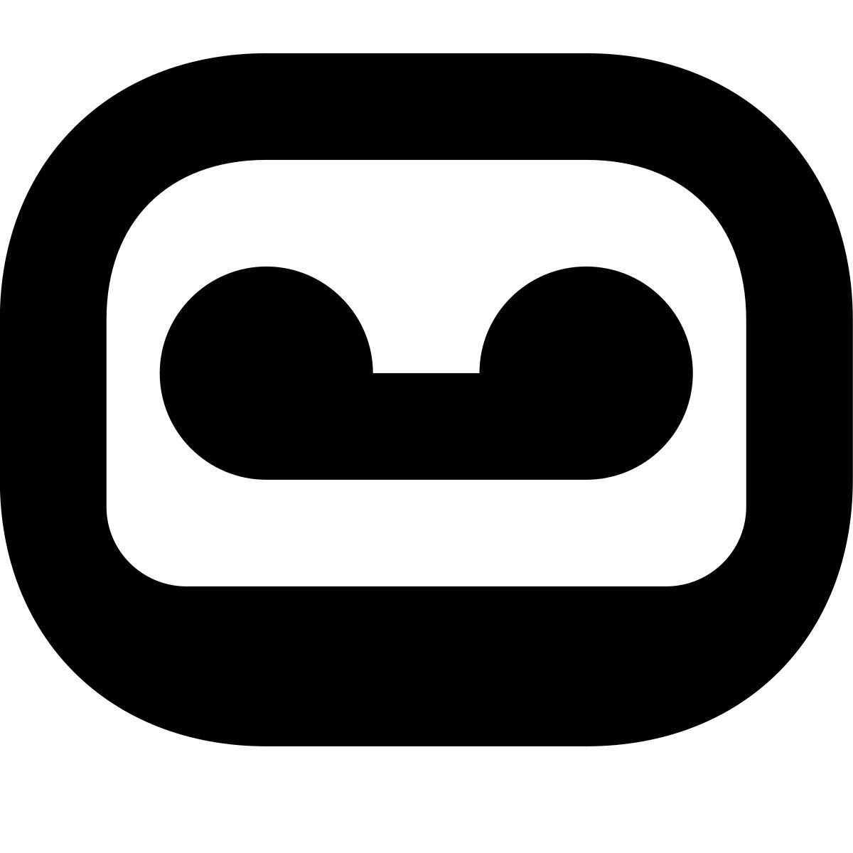 tiny bold style 테이프 드라이브 icon