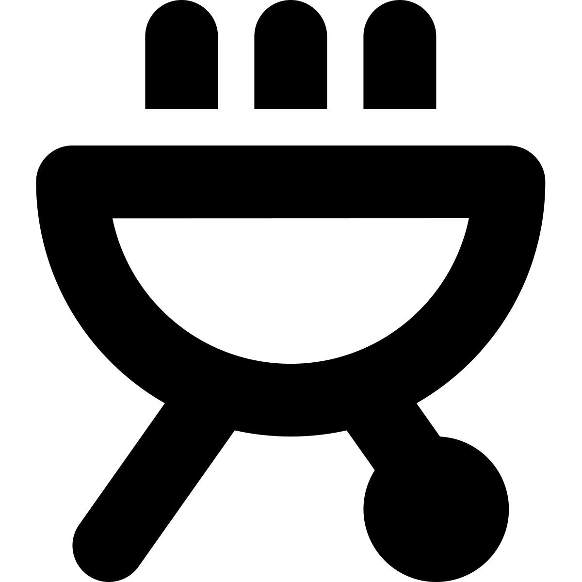 tiny bold style weber icon
