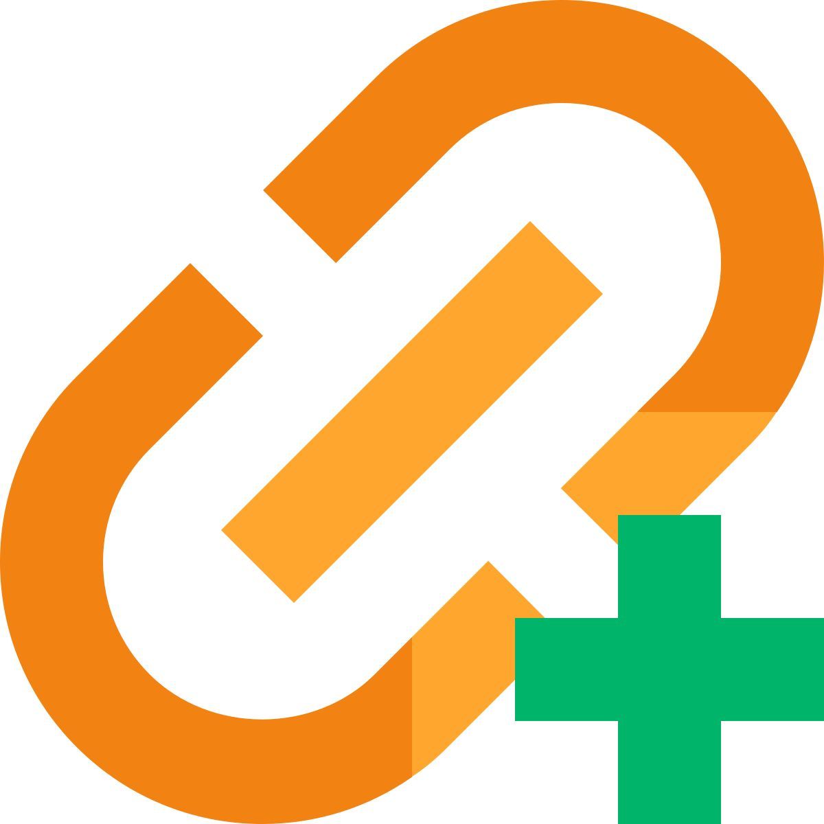 tiny color style aggiungi collegamento icon