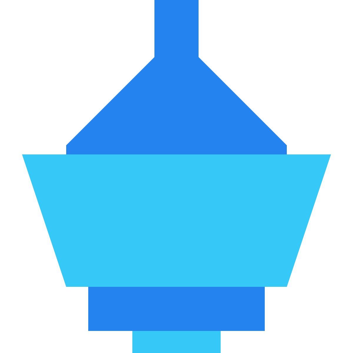 tiny color style tour de contrôle de la circulation aérienne icon