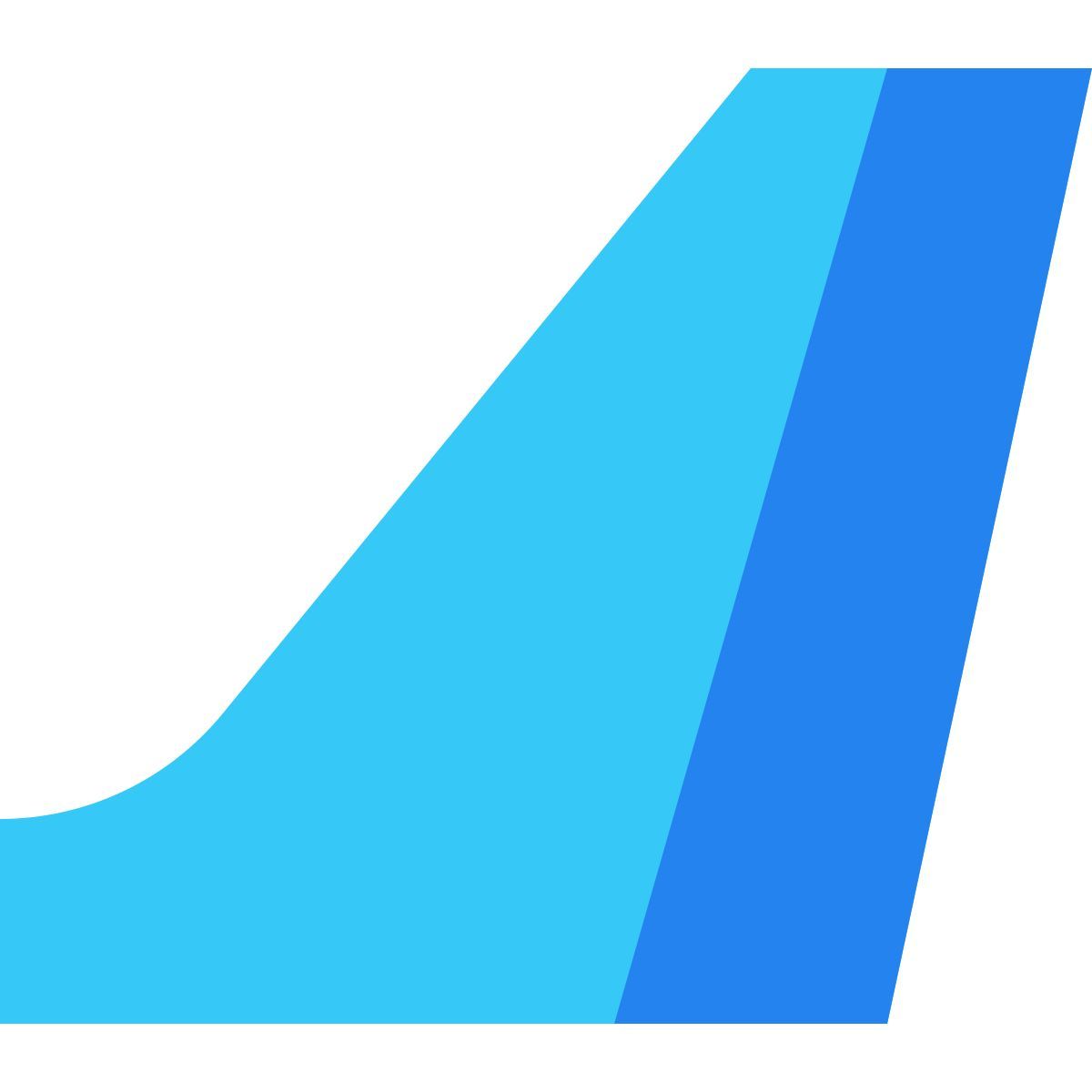 tiny color style aileron d'avion icon