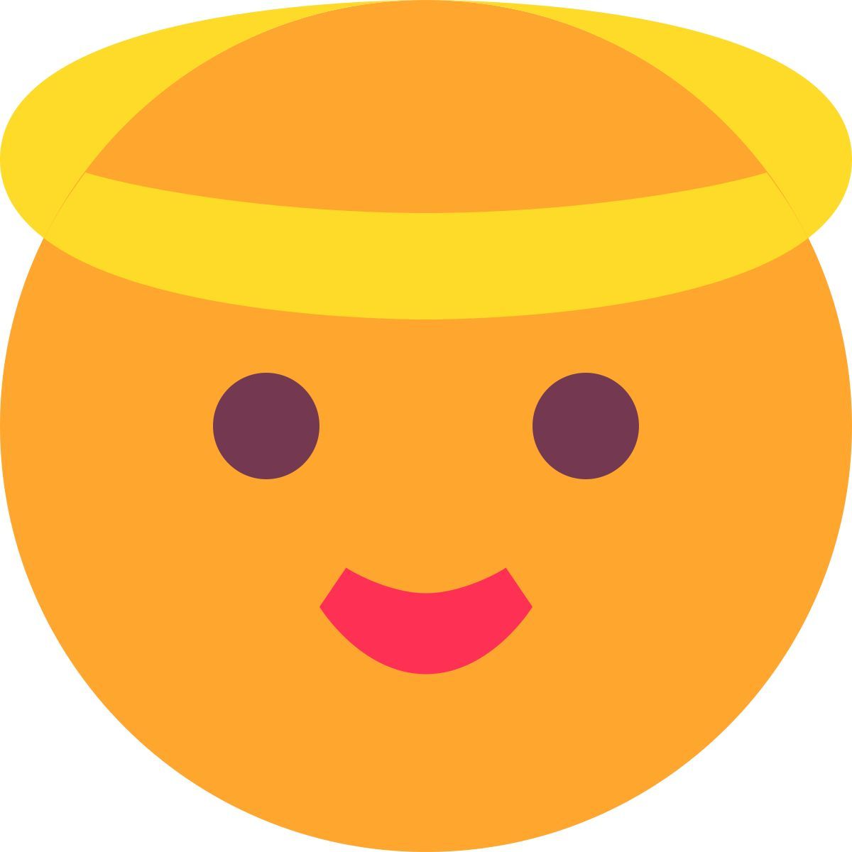 tiny color style angelical icon