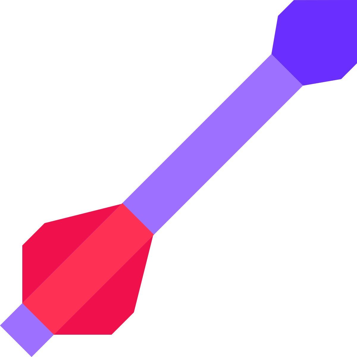 tiny color style 궁수는 화살표 icon