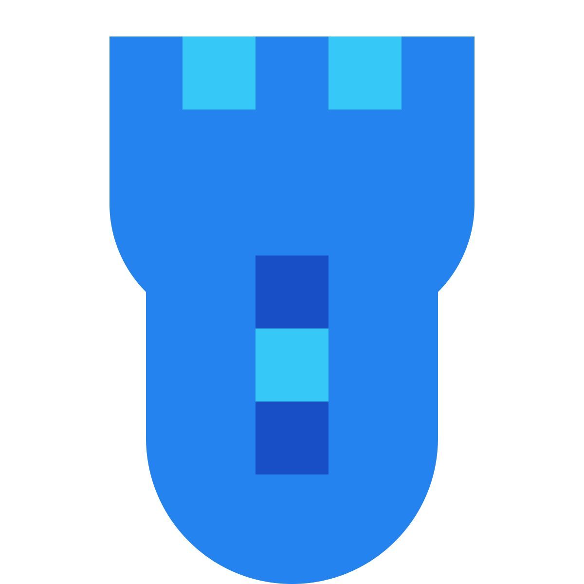 tiny color style 이발사 icon