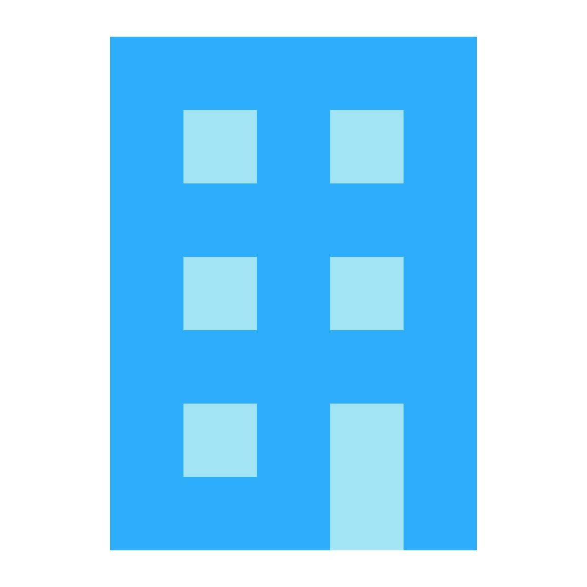 tiny color style edificio icon