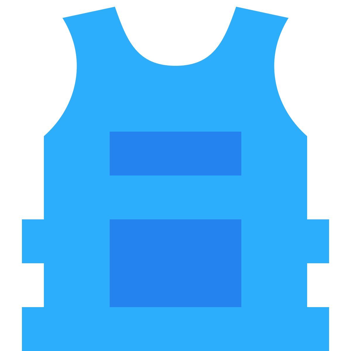 tiny color style 방탄 조끼 icon