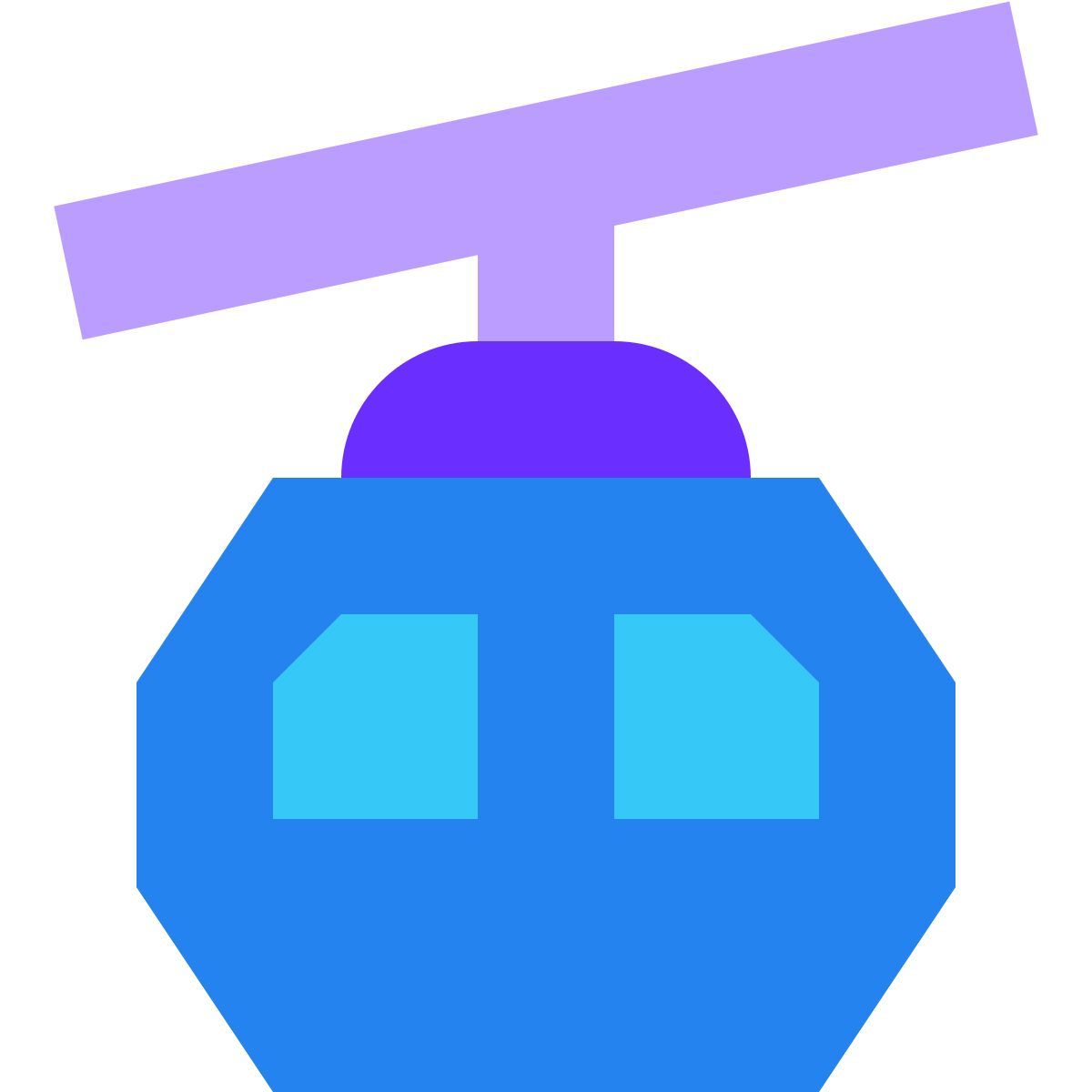 icon bondinho tiny color estilo