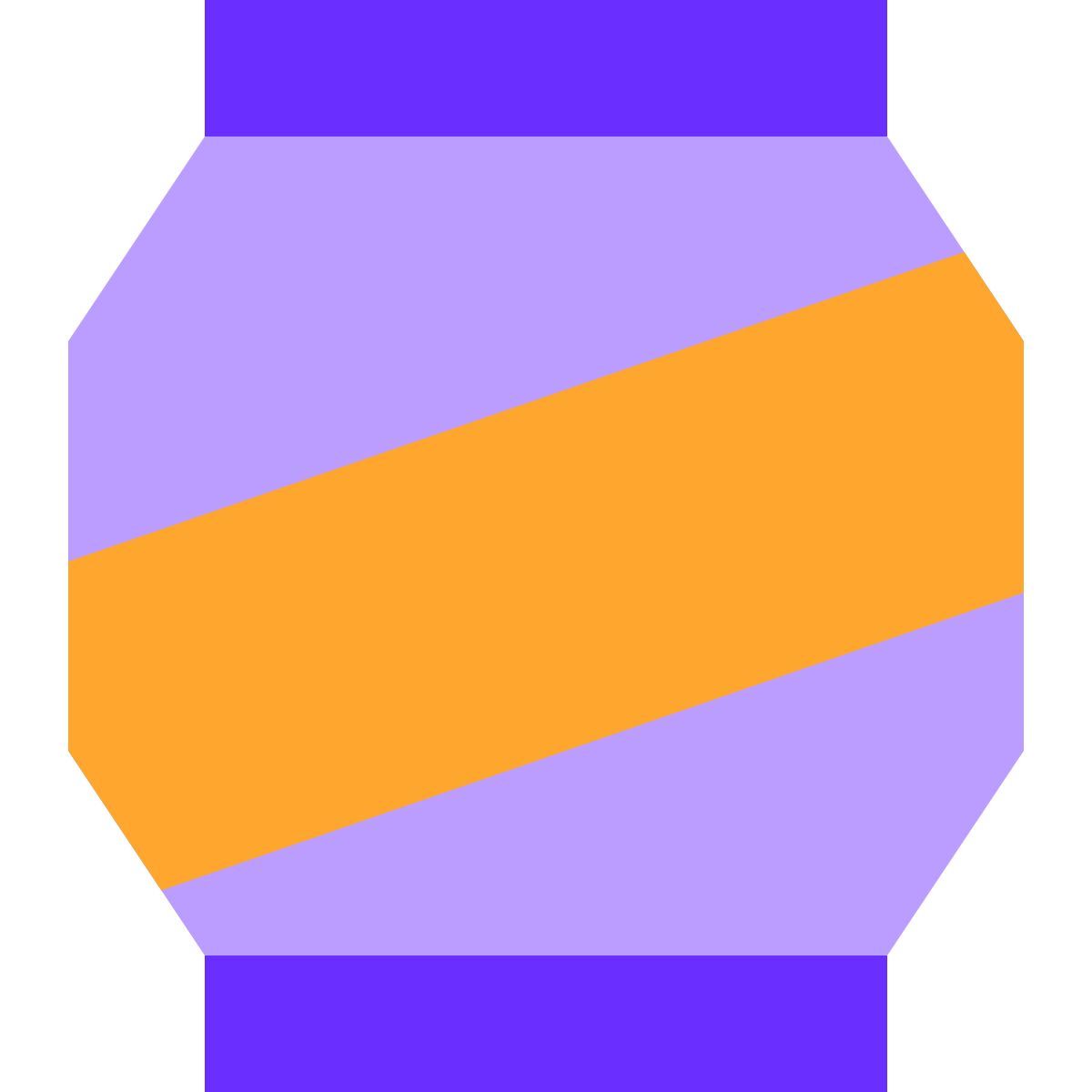 tiny color style cement bag icon